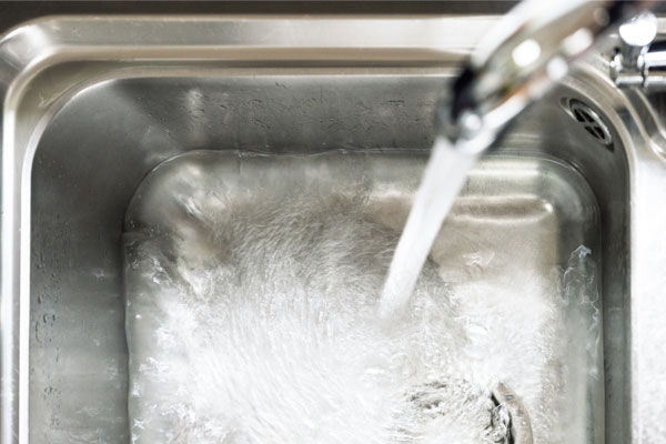 Kitchen Sink Drain Cleaning