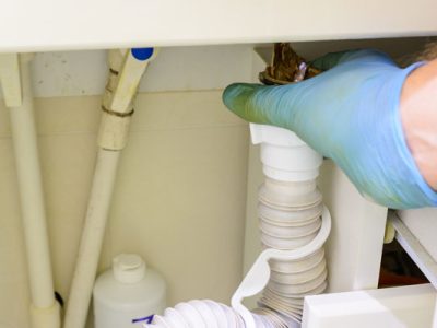 Sink Drain Pipe Cleaning