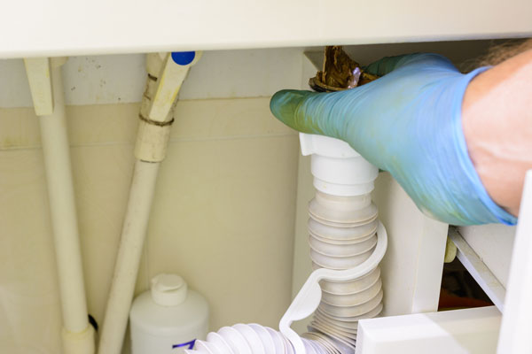 Sink Drain Pipe Cleaning